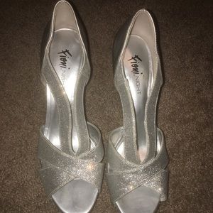 Silver Pumps